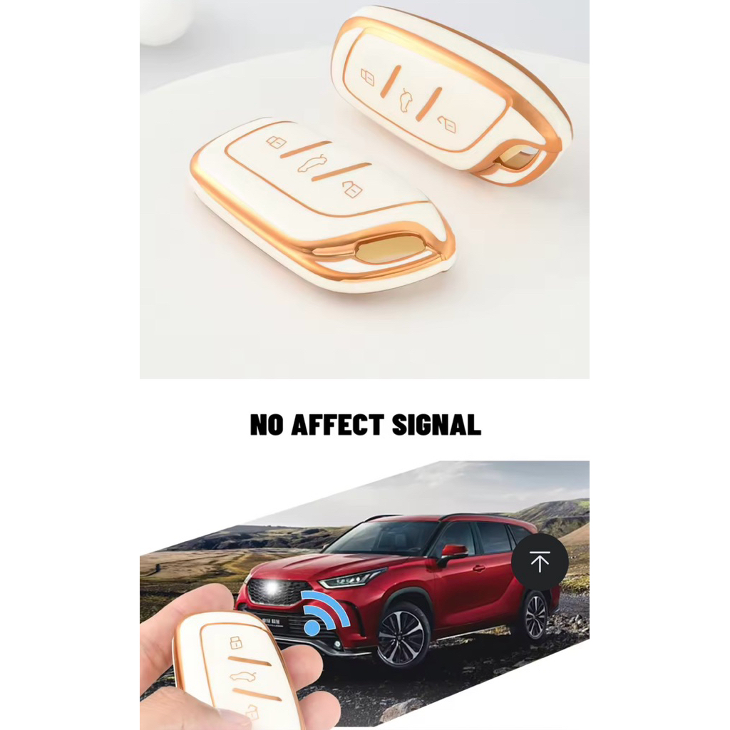 เคสรีโมทรถยนต์ MG ZS HS MG6 ใส่ได้ทุกรุ่นที่เป็นทรงนี้ ส่งฟรี