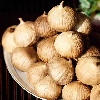 กระเทียมดำปอกเปลือก 500g พร้อมทาน แบบกลีบ คุ้มค่า