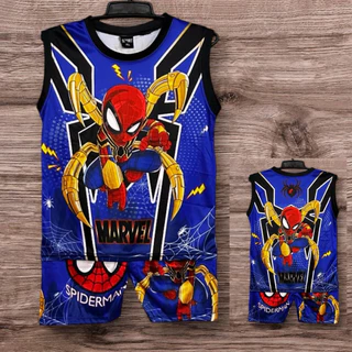 ชุดเด็กแขนกุด เซ็ท 2 ชิ้น ผ้าลื่นนิ่มใส่สบายๆไม่ร้อน