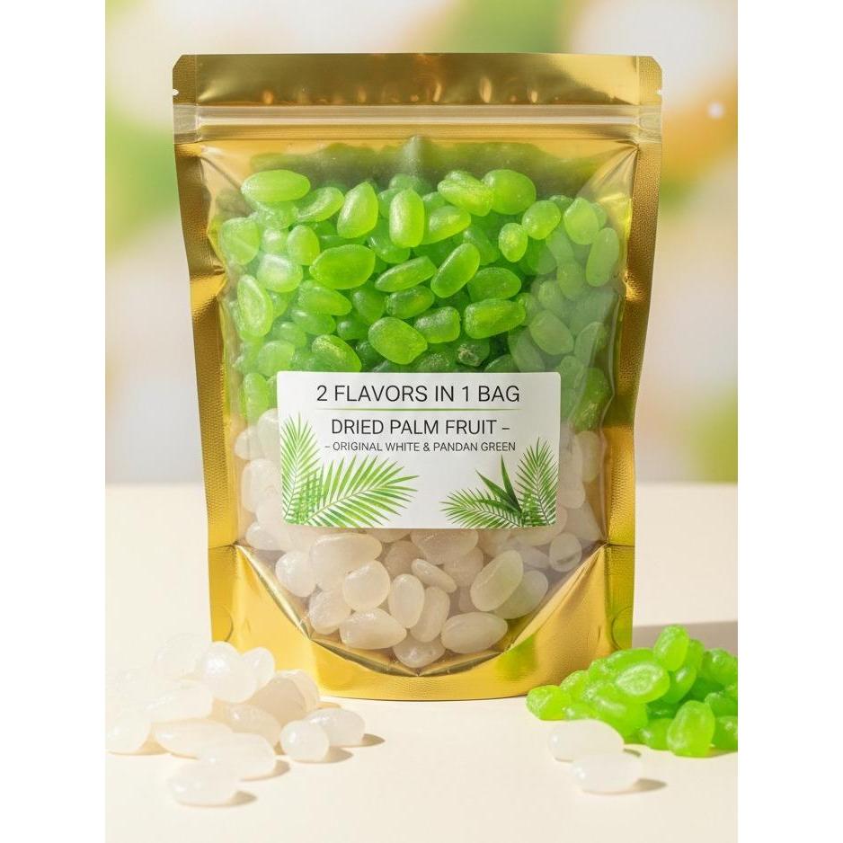 [Flash sale] ลูกชิดอบแห้งทูโทน รสใบเตย&ออริ ลูกชิดอบแห้ง ลูกชิดทูโทน  ลูกชิดออร์แกนิคไม่ใส่น้ำตาล