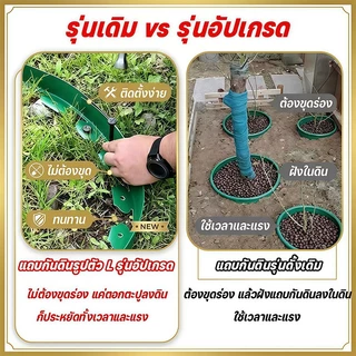 【ทนทาน 10ปี】ขอบกั้นดินจัดสวน สูง5/10ซม(พร้อมตะปู) วัสดุPE ไม่ต้องขุดร่อง ดัดงอได้ตามชอบ ที่กั้นดิน จัดสวน กั้นหญ้าและหิน