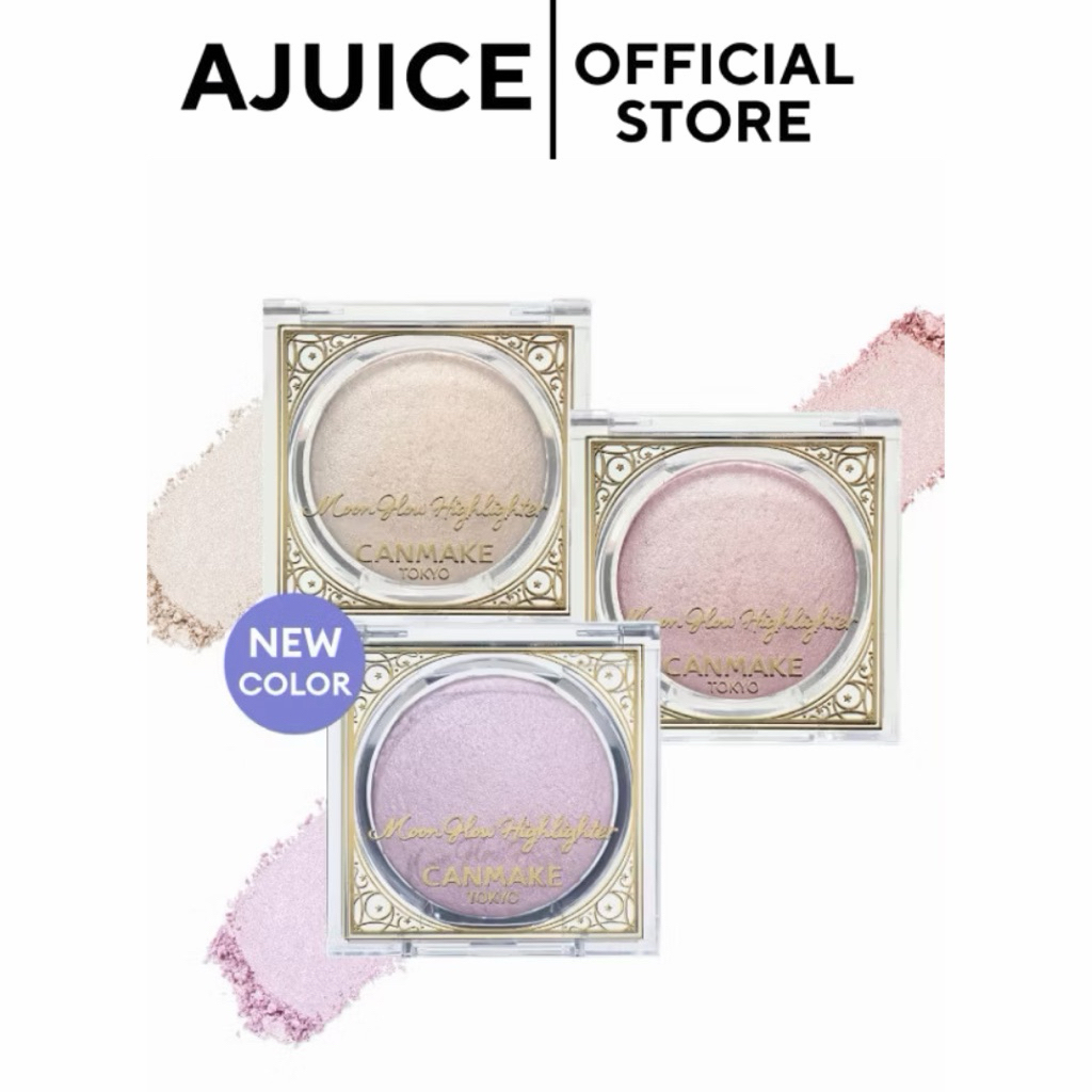 ส่งด่วนฉลาก🇯🇵💚(3สี) CANMAKE Moon Glow Highlighther  ไฮไลท์ไข่มุกเนื้อเนียนละเอียด