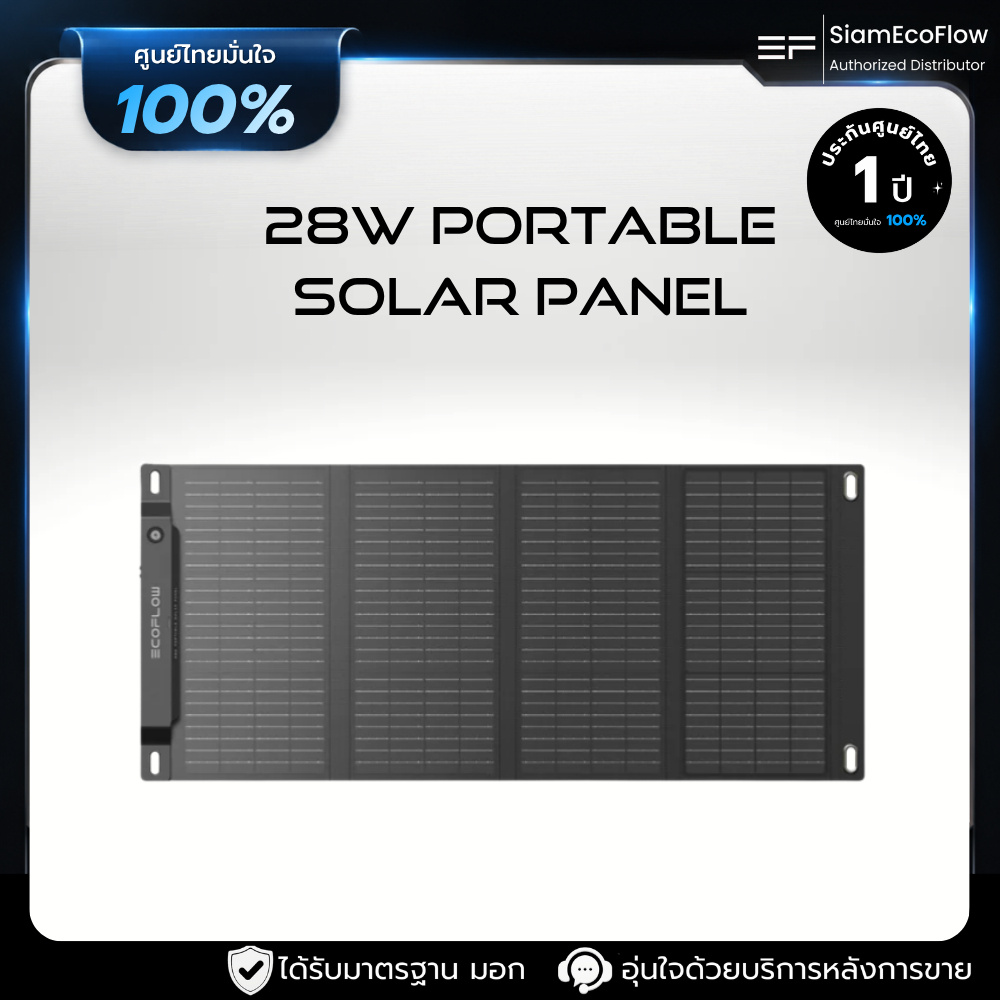 EcoFlow 28W Portable Solar Panel Type-C