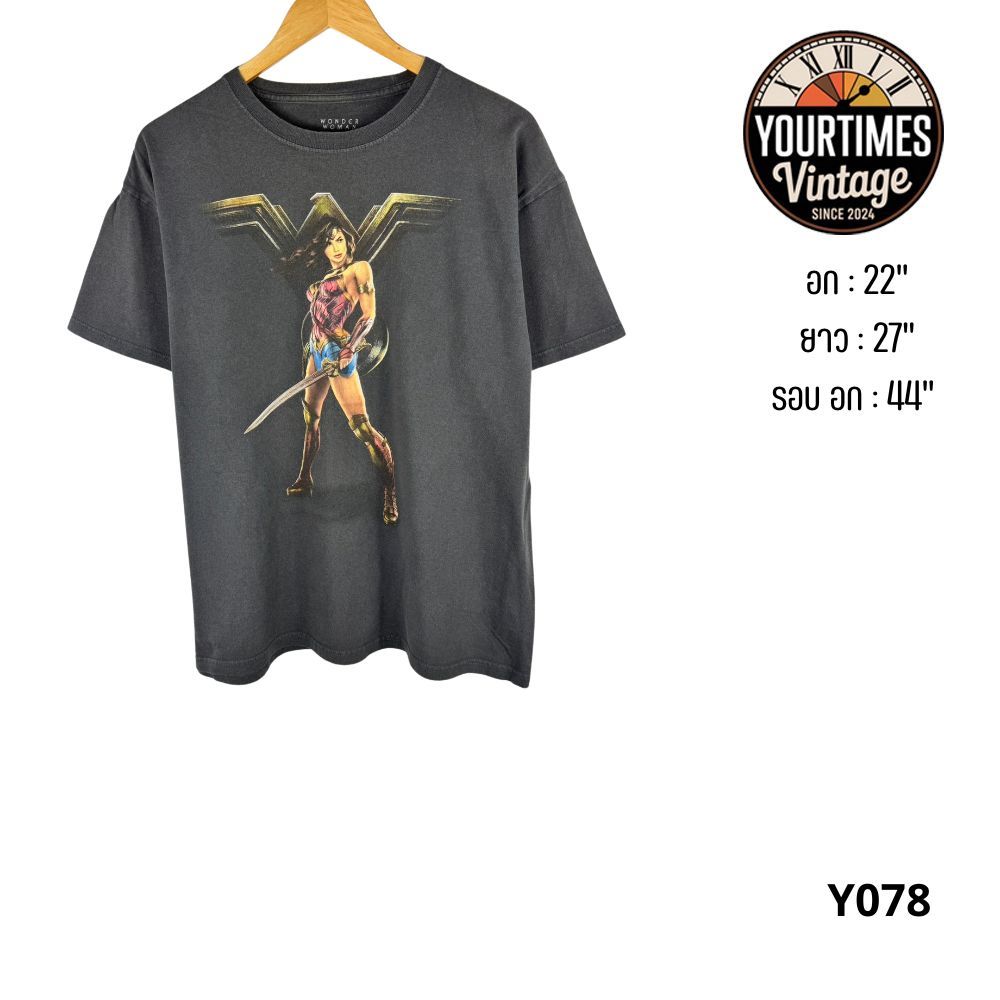 เสื้อยืดมือสอง เสื้อยืดคัดเกรด เสื้อลายหนัง Wonder Woman