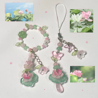 สายรัดเข็มขัดนักเรียนดอกบัวสุดน่ารักก •• Lotus flowers 🪷