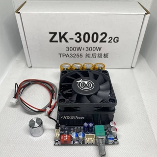 ZK 3002 ZK-3002 2G แท้ 100% แอมป์ขับซับΤΡΑ3255 300W*2 DC18-50v แอมป์แยกซับ แอมป์ ขับซับ แอมป์จิ๋ว3002