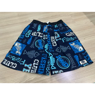 กางเกงเจเจขาสั้น JJ ลายก้างปลาคลับ 3 ตัว / 6 ตัว ผ้าคอตตอน นิ่ม เบาใส่สบาย คุ้มราคา