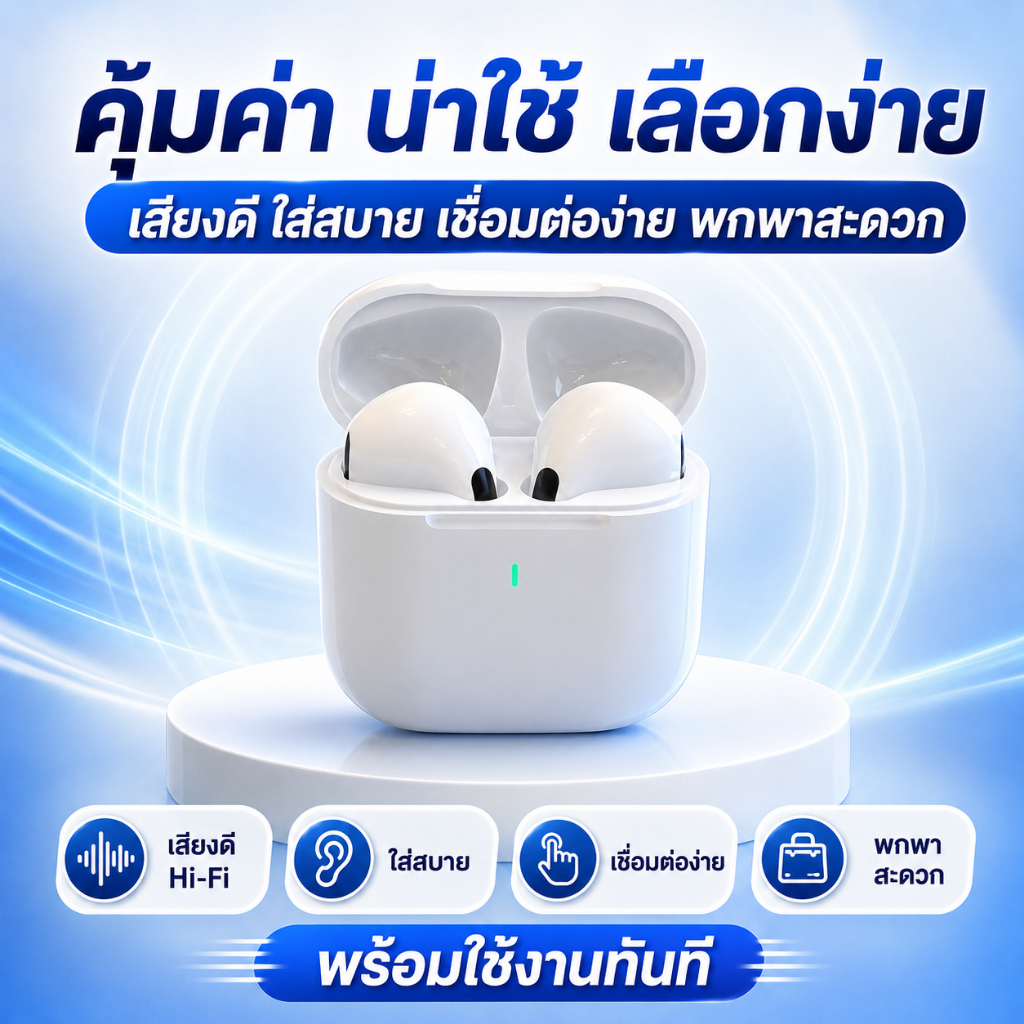 ❥มือโปร4 หูฟังบลูทูธหูฟังไร้สายมินิกีฬาชุดหูฟังหูฟังหูฟังเพลง หูฟัง
