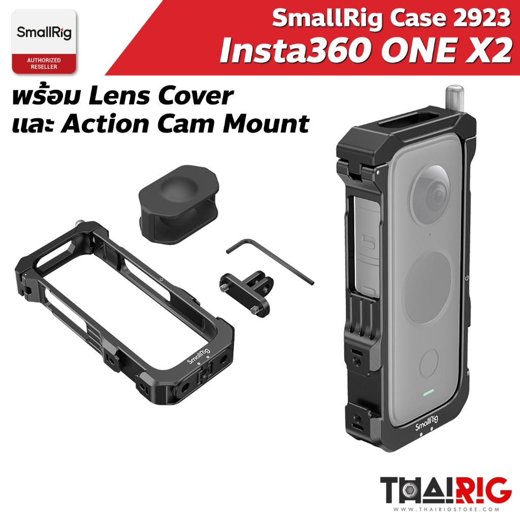 📌ส่งจากไทย📦 SmallRig Cage Insta360 One X2 2923 เคส กล้อง Action Cam Insta 360 One X-2