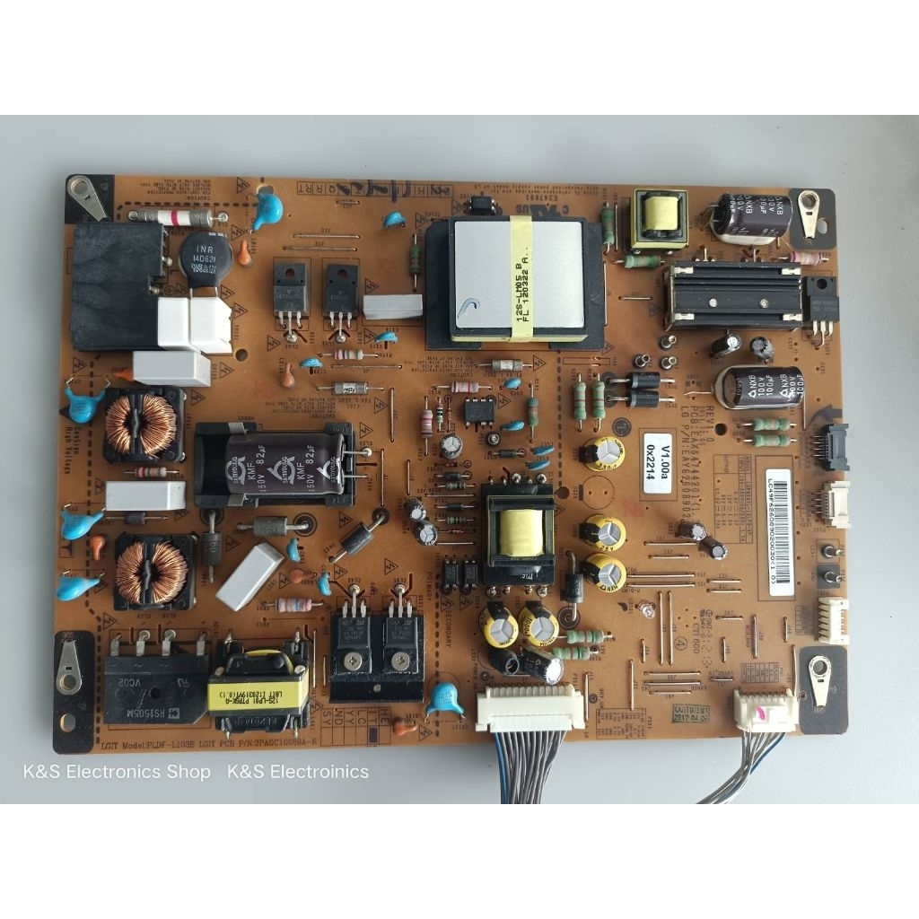 POWER SUPPLY LG 47LM6700 , 42LM6700 พาร์ท EAX64744201 (ซับพลาย แอลจี) อะไหล่แท้/ของถอดมือสอง รับประก