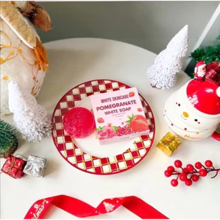 สบู่ทับทิม แบรด์ ไวท์สกินแคร์ (แพ็คเกจใหม่สูตร X2) รับตรงเจ้าของเเบรด์ "ของแท้ 100% "