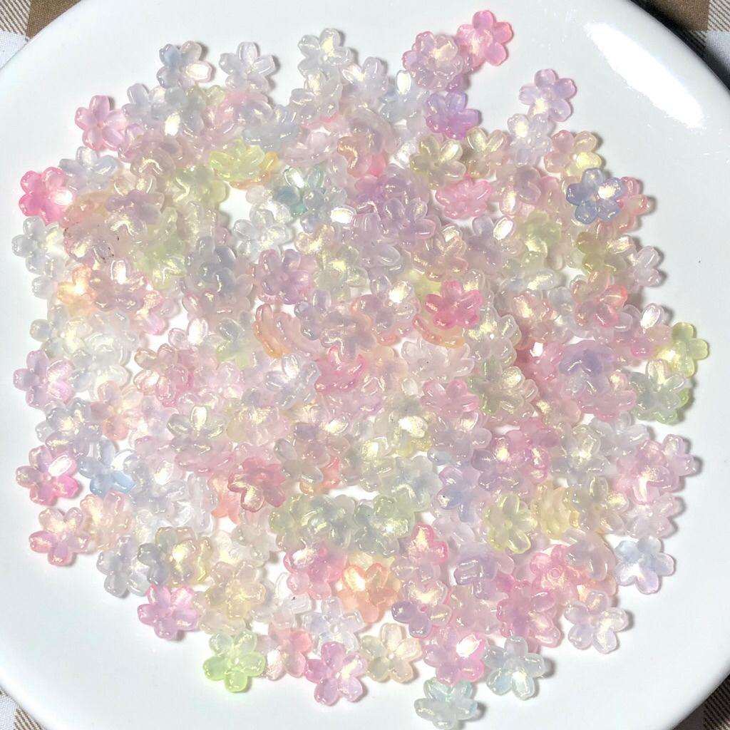 🌸ลูกปัดดอกซากุระ🌸 พร้อมส่งจากไทย