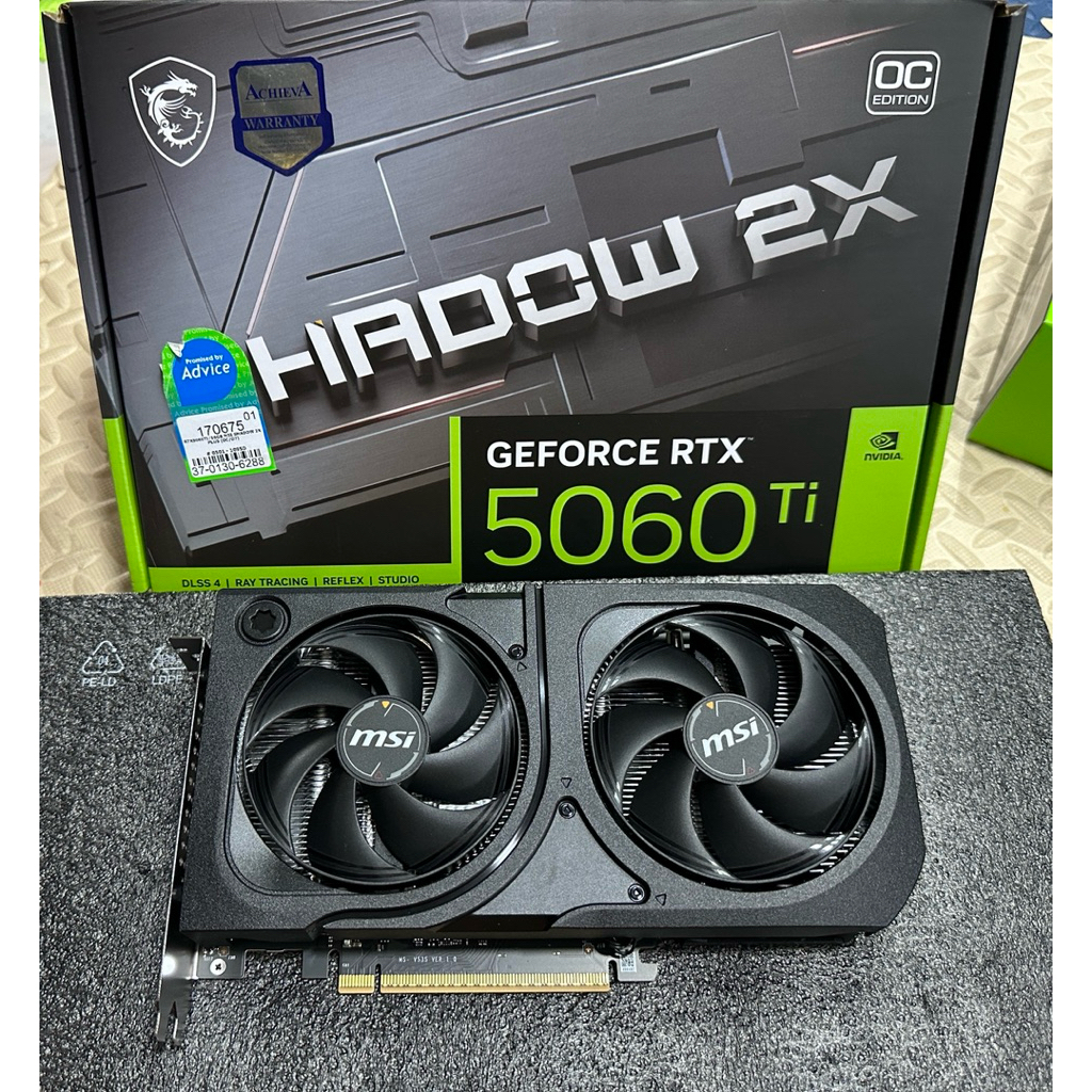 RTX5060Ti Msi HRDOW 2X 16GB