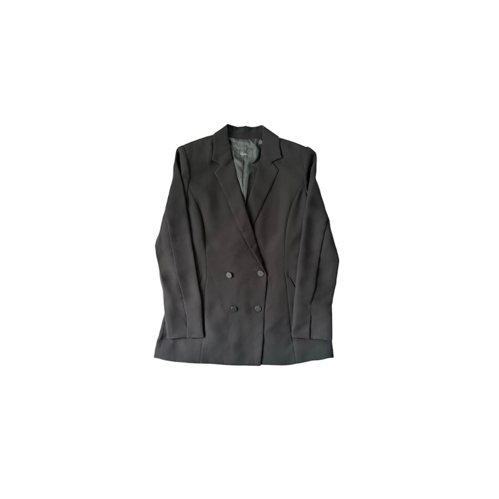 Blazer สีดำ มีซับด้านใน