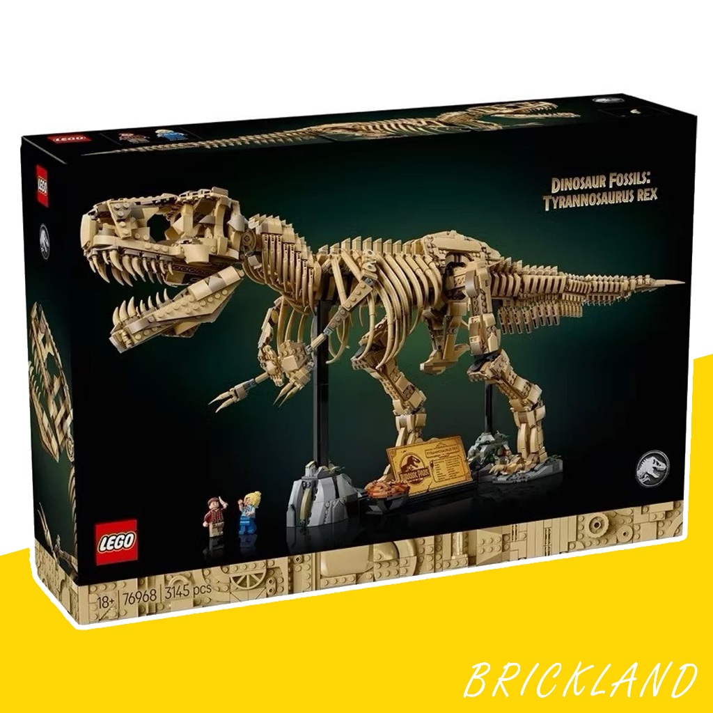 LEGO Jurassic World 76968 Dinosaur Fossils Tyrannosaurus rex เลโก้ T-Rex ฟอสซิล ของแท้ ใหม่ พร้อมส่ง