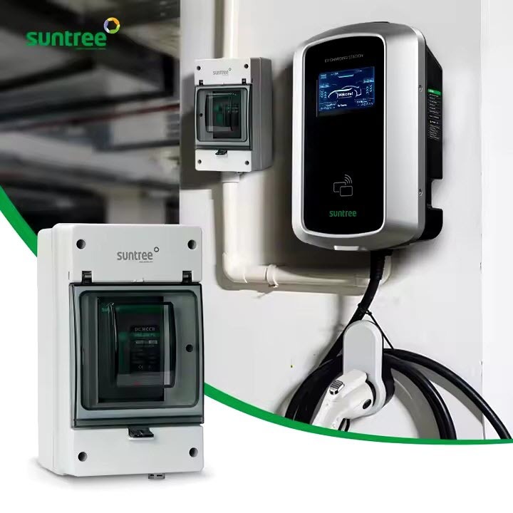 SHXC-250PV 2P 500VDC เซอร์กิตเบรคเกอร์+กล่อง ″SUNTREE″