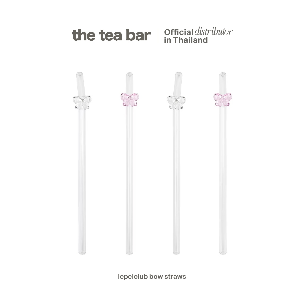LEPELCLUB bow straws