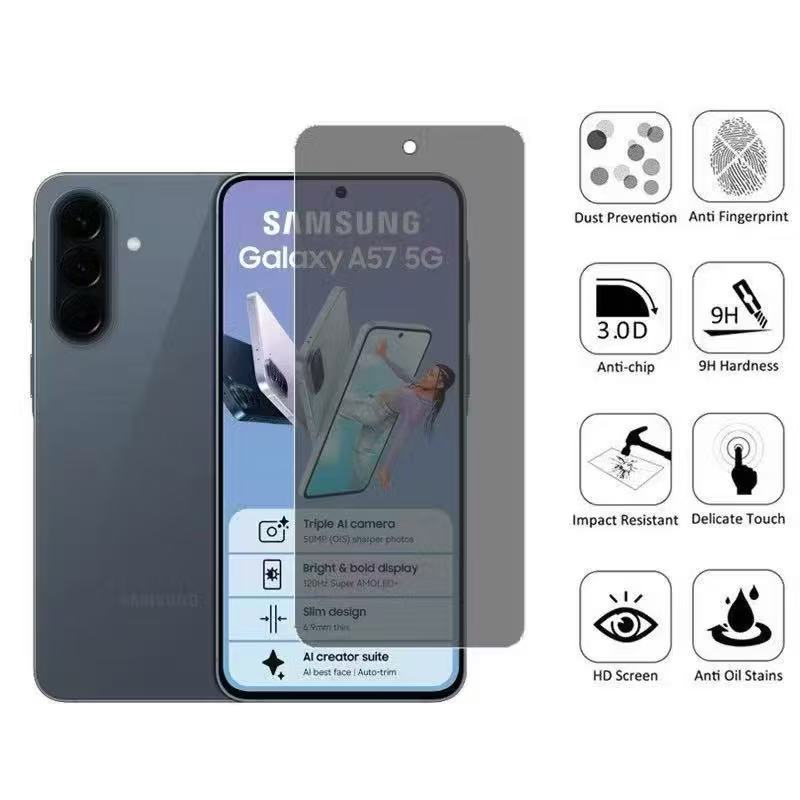 ฟิล์มกันมอง สำหรับ Samsung A57 A27 A37 A17 A07 A16 A06 A56 A36 A26 A55 A35 A25 A15 A05 A05S A54 A34 A24 A14 กันมองข้าง