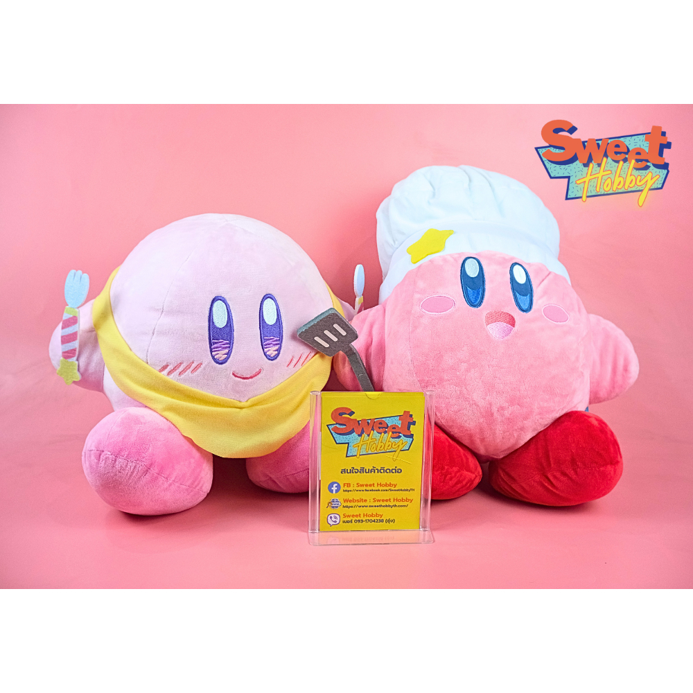 (ของแท้ พร้อมส่ง) ตุ๊กตา เคอร์บี้ Kirby ฮีโร่น้อยจอมเขมือบ ขนาด 18 - 40 cm