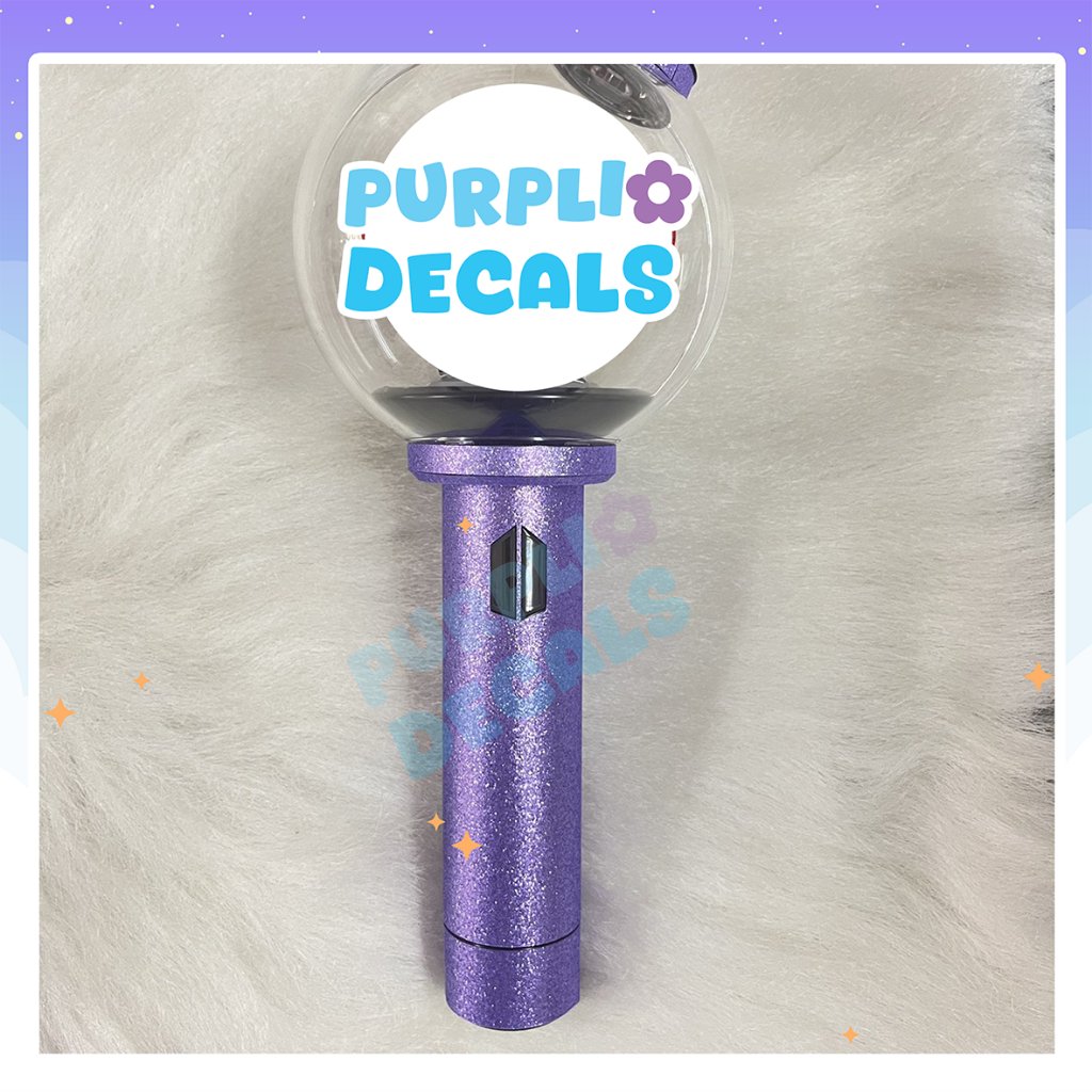purpliodecals - KPOP ARMY VER4 Lightstick Skin Wrap