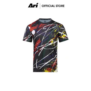 ARI ADEPT UNITY SPLASH GRAPHIC RUNNING TEE - เสื้อวิ่ง อาริ