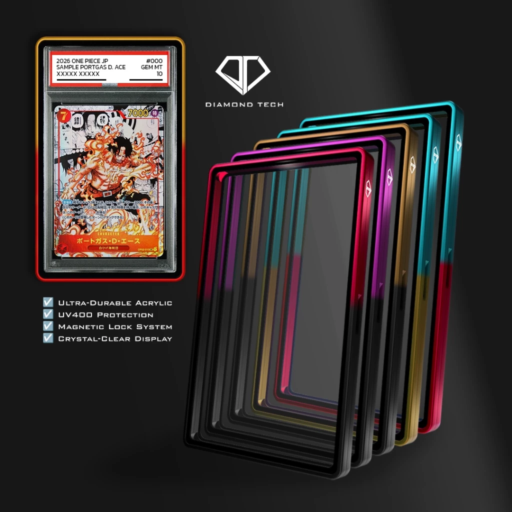 [PSA Slab case Two-Tone] Diamond Tech-เคสพรีเมี่ยมสำหรับ PSA/TAG/CGC 35 PT, Premium Case for PSA/TAG/CGC Slab 35 PT