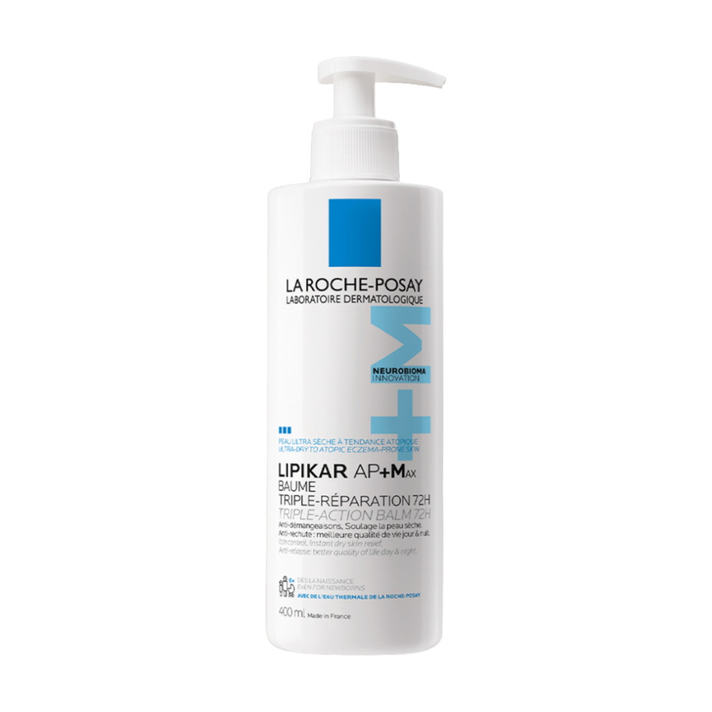 (EX 03/28) แพกเกจใหม่ La Roche Posay LIPIKAR BAUME AP+M 400 ml บาล์มบำรุงผิวหน้าและผิวกาย สูตรสำหรับผิวแห้ง-แห้งมาก