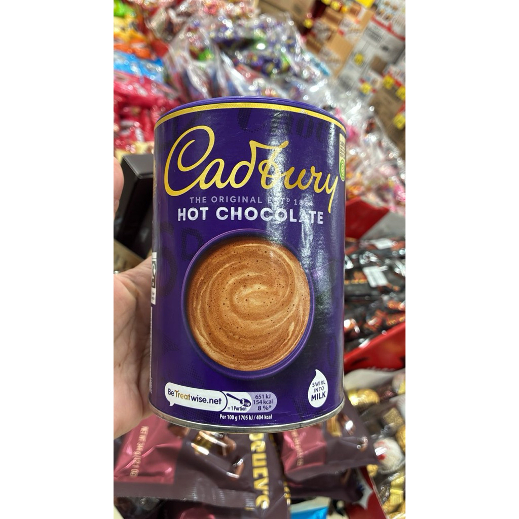 Cadbury hot chocolate 500กรัม พร้อมส่ง !!