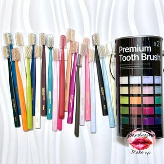 👑 Hetras Premium Tooth Brush (เซท 21 ด้าม)— แปรงนุ่มพรีเมียม ดูแลช่องปากอย่างอ่อนโยนทุกวัน Hetras (เฮทรัส)
