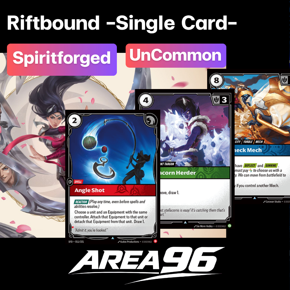 【Spiritforced Set 2】ระดับ Uncommon (Nonfoil) Riftbound TCG Single Card【Riftbound: League of Legends TCG ENG】