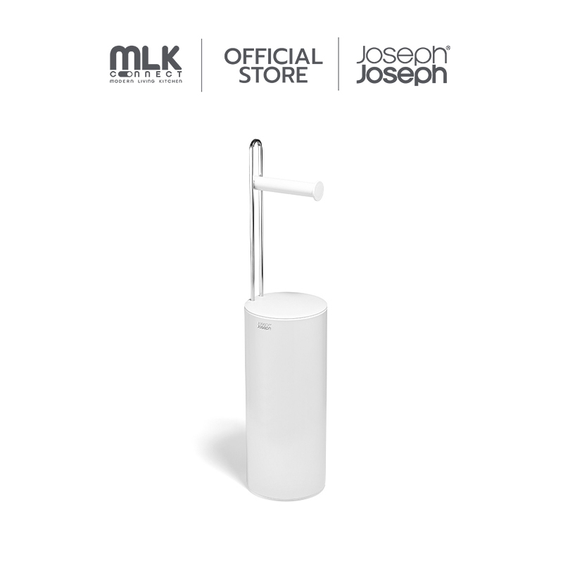 Joseph Joseph ที่ใส่ม้วนกระดาษทิชชู่แบบตั้งพื้น รุ่น EasyStore สี White N7000005
