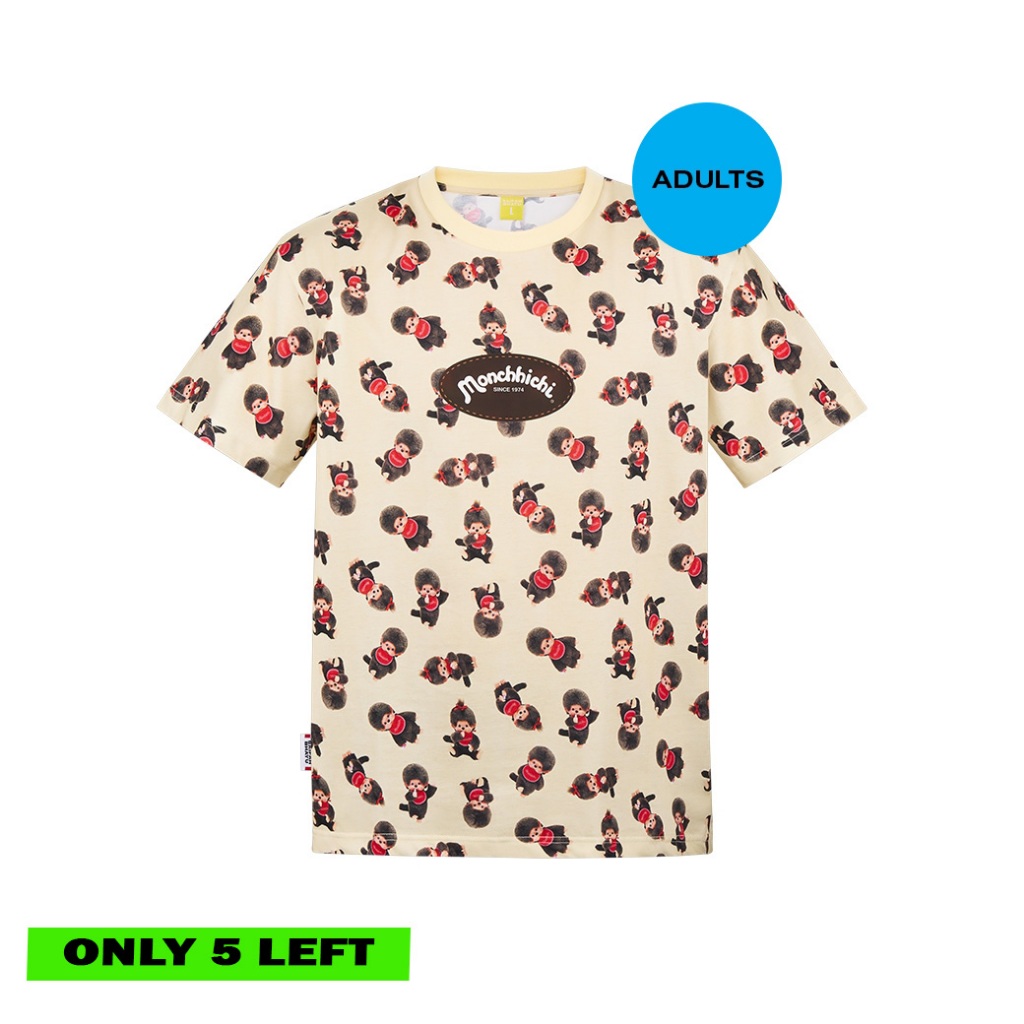 MONCHHICHI PRINT TEE (ADULTS)