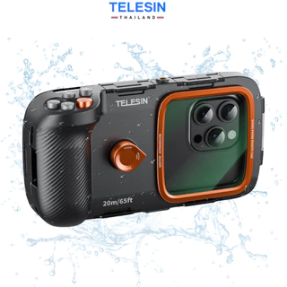 TELESIN Diving Phone remote case Photo & Video Diving Housing Handle Grip เคสรีโมทมือถือสำหรับดำน้ำ