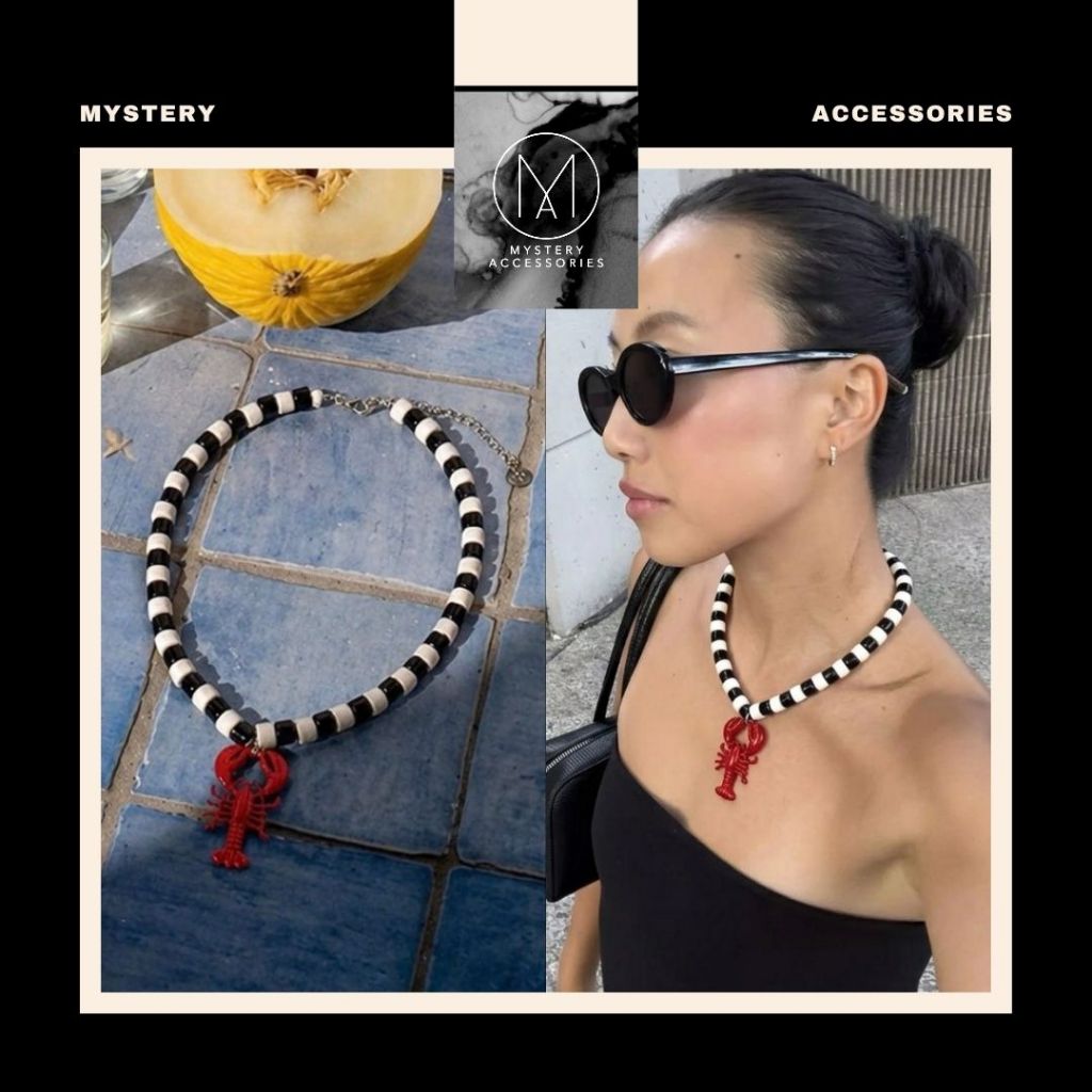 𝐋𝐨𝐛𝐬𝐭𝐞𝐫 𝐍𝐞𝐜𝐤𝐥𝐚𝐜𝐞 | Mystery Accessories สร้อยคอกุ้งล๊อบสเตอร์