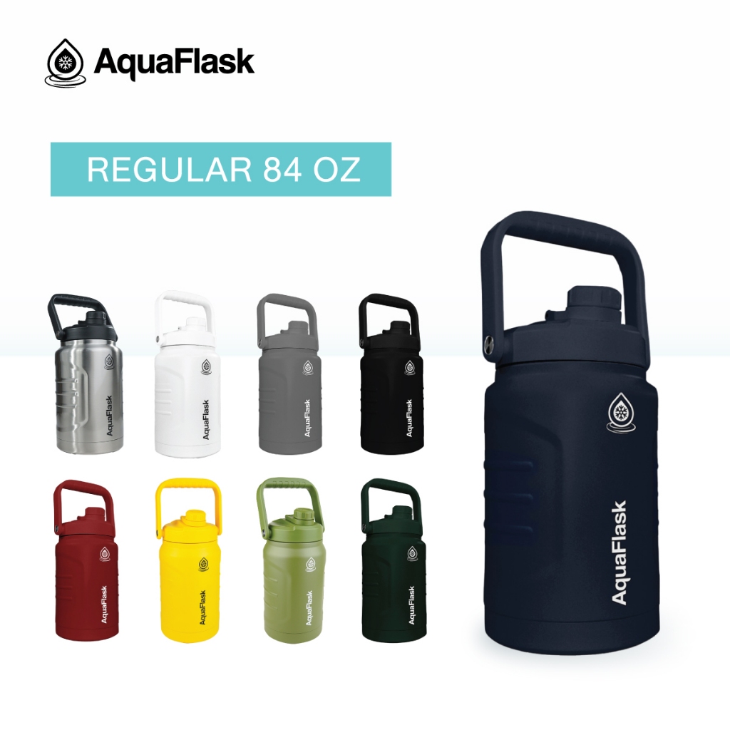 AquaFlask Big Size 84oz - กระบอกน้ำเก็บความเย็น กระติกน้ำสแตนเลส 84 ออนซ์