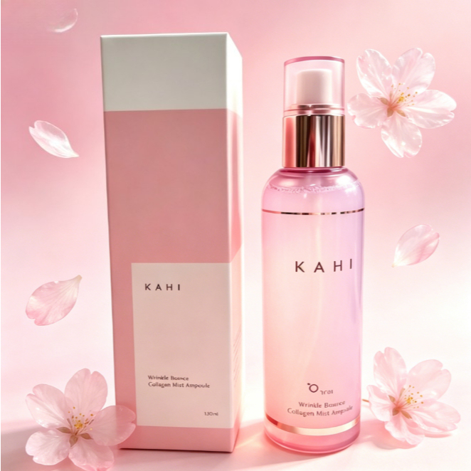 KAHI Collagen Facial Mist Ampoule นำเข้าเกาหลี สเปรย์บำรุงผิวหน้า ผสานสารอาหารคอลลาเจน ให้ผิวสดชื่น คงความชุ่มชื้น