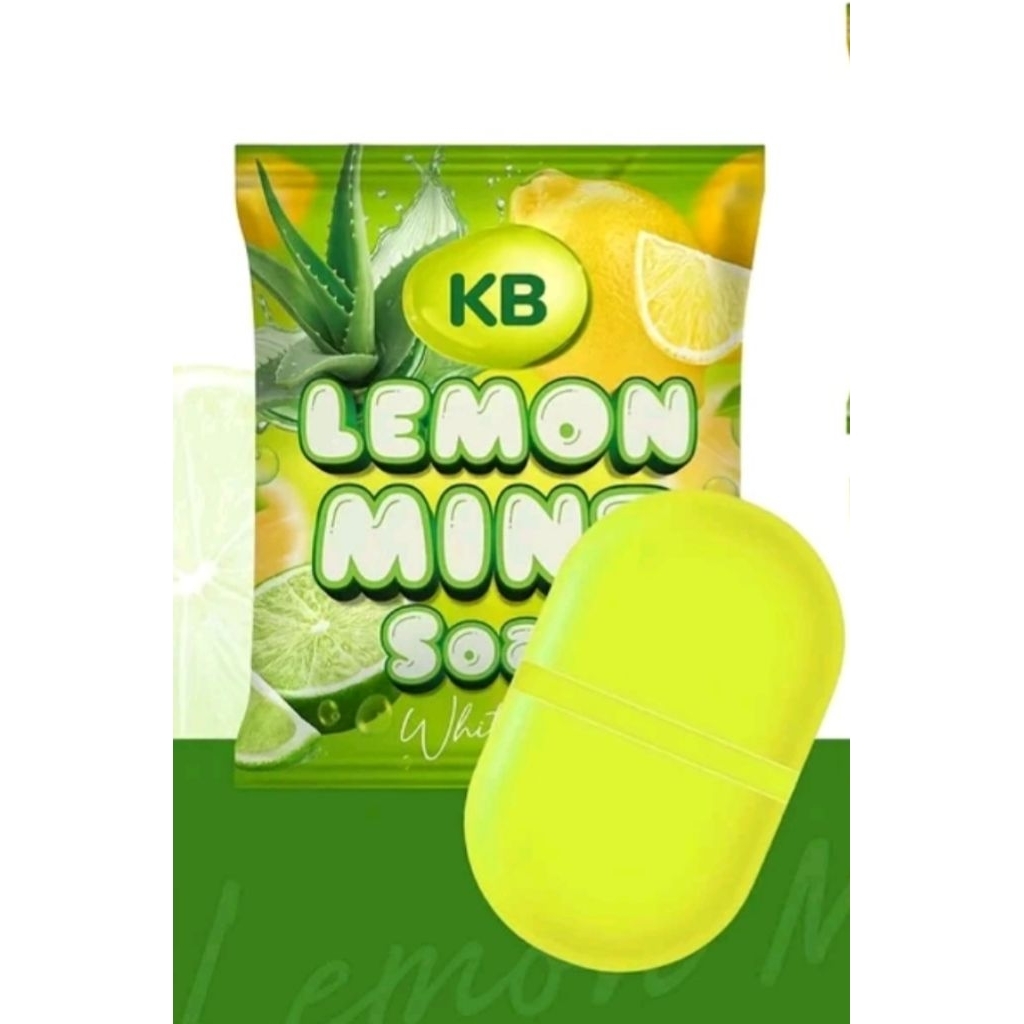 สบู่วิตามินเลม่อน KB แม่กิ๊ฟ ขนาด 30 กรัม