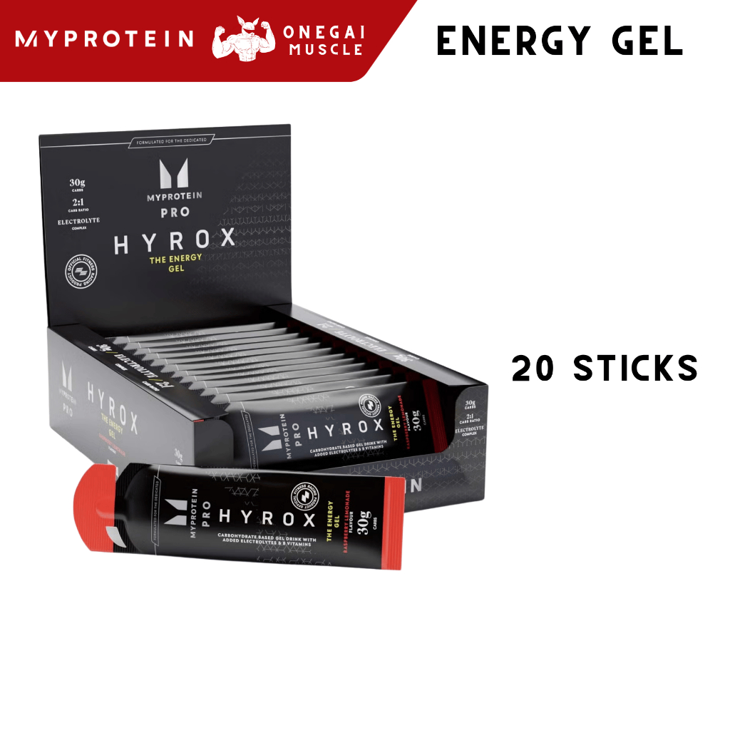 Myprotein the Energy Gel 20 sticks, hyrox, myprotein