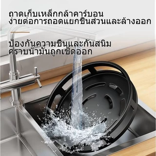 ชั้นวางเครื่องปรุง หมุน360° มี1-3ชั้น จัดเก็บของในครัว