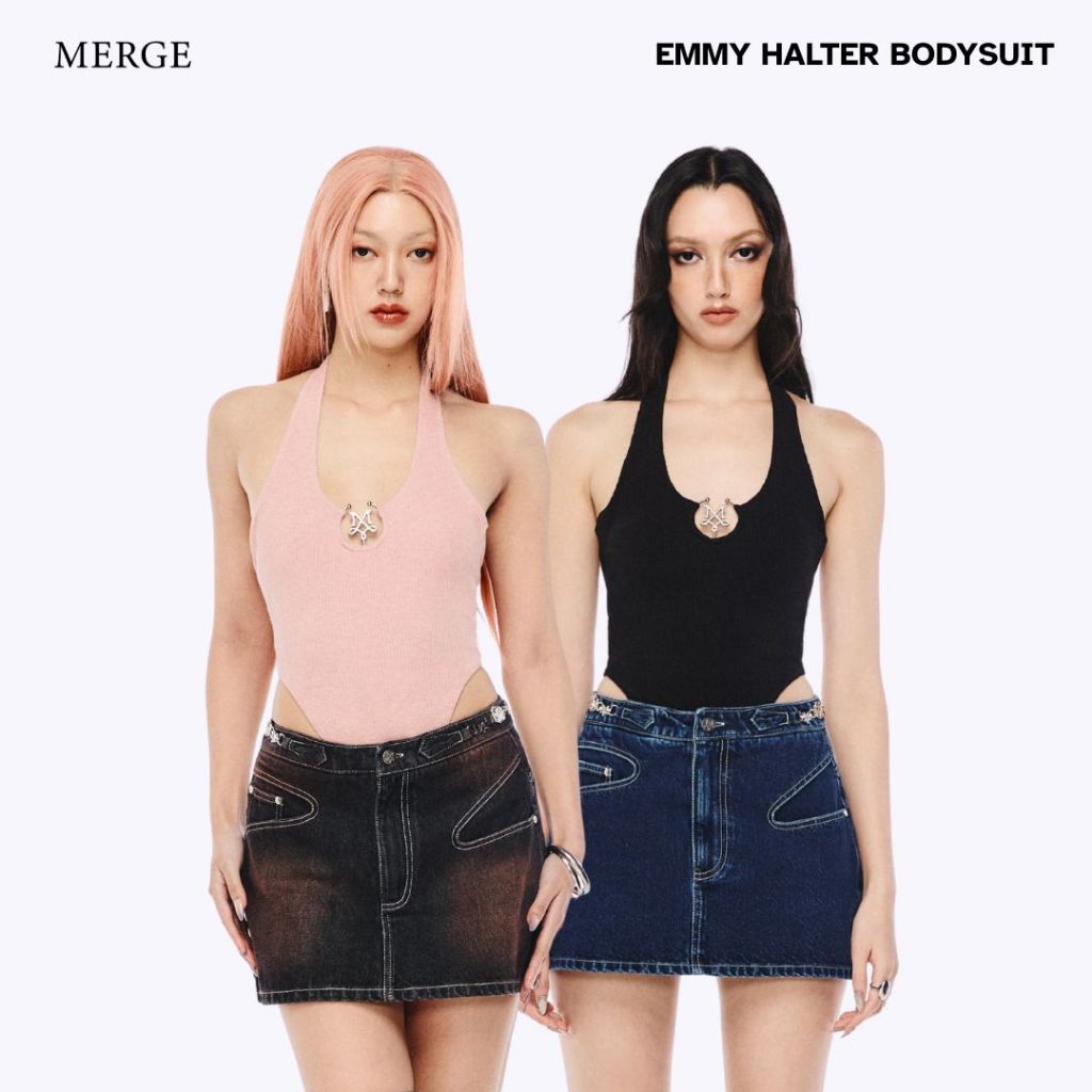 Merge Official - Emmy Halter Bodysuit (พร้อมส่ง)