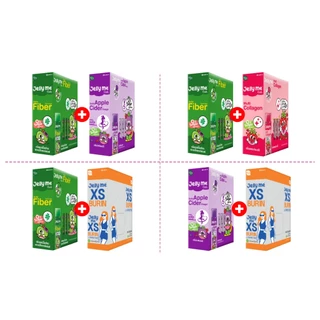 (แพ็กคู่ คละรสได้) HandyHerb Jelly Me Cuti เจลลี่ มี คิวทิ คละรส 2 กล่อง (24 ซอง) เจลลี่ของคนรุ่นใหม่ อร่อยดี มีประโยชน์