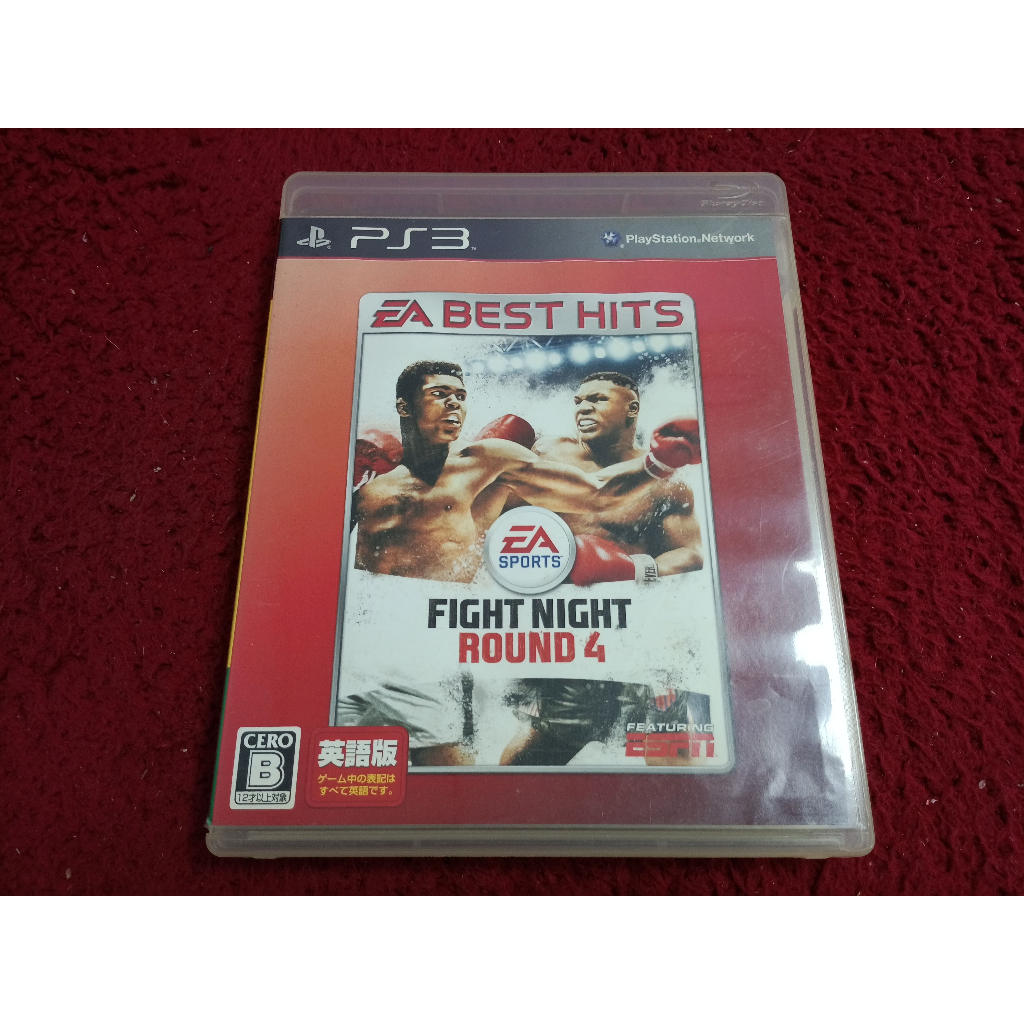 PS3 สากล Fight Night Round 4  สภาพตามรูปปก A1838