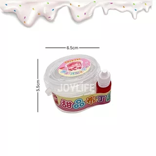 สไลม์หยดสี DIY ผสมสีเอง สไลม์พุดดิ้ง 🍮 เนื้อใสแจ๋ว สลาม พร้อมขวดสีไว้ผสม สไลม์ใสหยดสี สไลม์ขุ่นหยดสี Slime