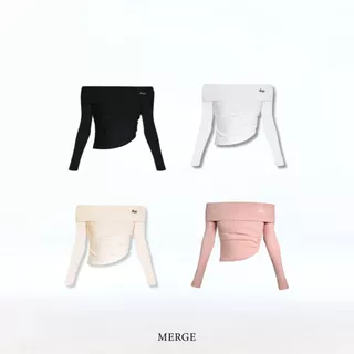 Merge Official - Cheryl Off Shoulder Top (พร้อมส่ง)
