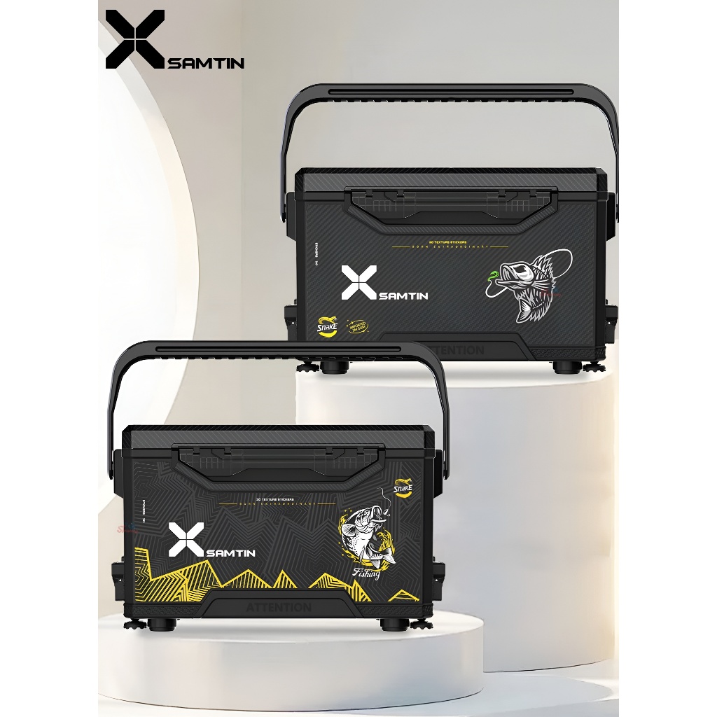 สติ๊กเกอร์ติดข้างกระติก X SAMTIN วัสดุสติกเกอร์ PET แบบหนาพิเศษ 1 ชุด มี 2 แผ่น (หน้า-หลัง) — صورة 5