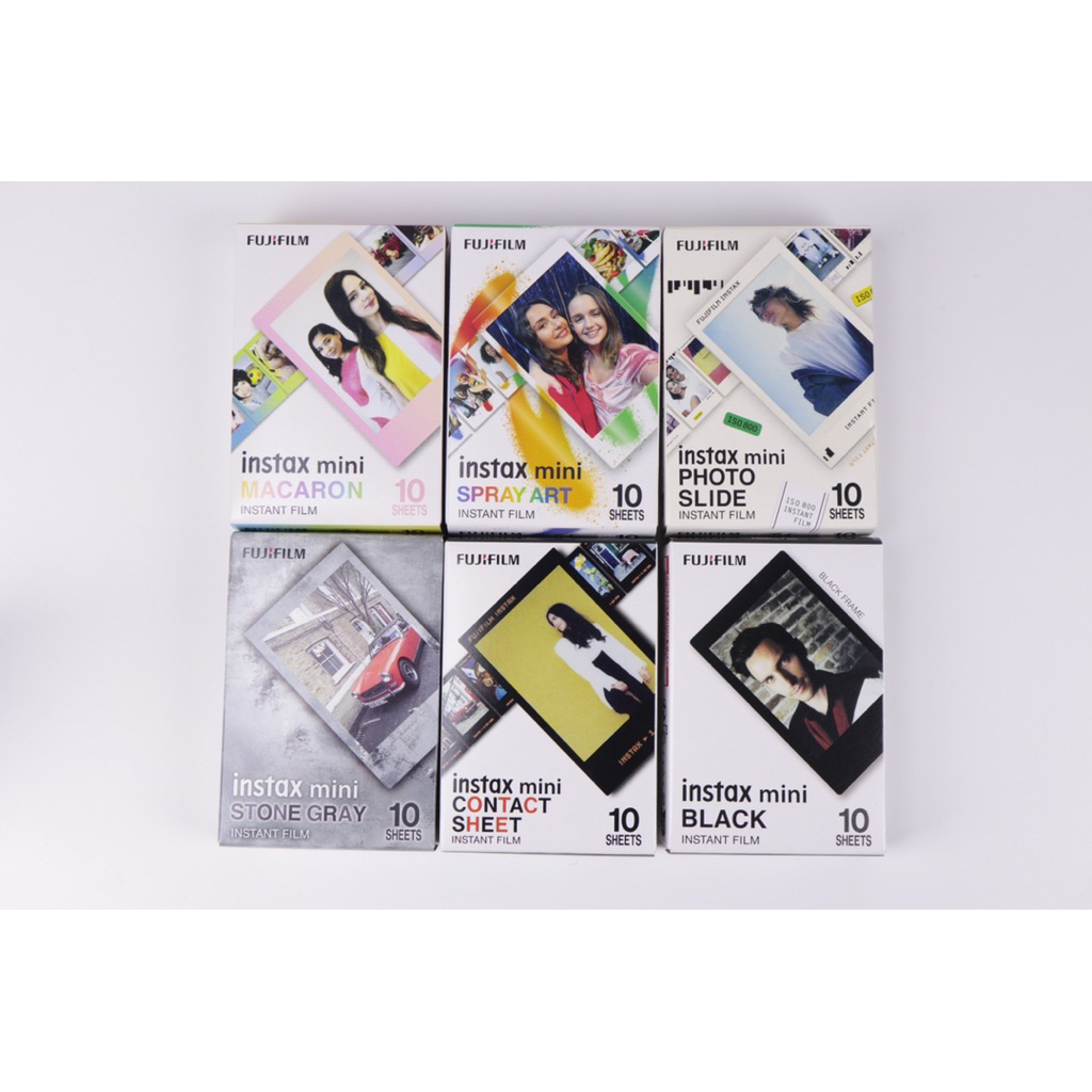 (กทม พร้อมส่งทันทีแพ็ค 2 ชม.) Fujifilm Instax Mini instant Film Character Film ฟิล์มลาย (10 แผ่น/กล่อง)
