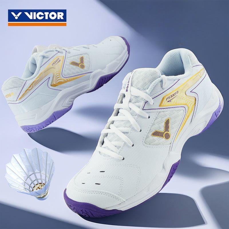 รองเท้าแบดมินตัน VICTOR ใส่ได้ทั้งผู้ชายและผู้หญิง รุ่น P9200TD AJ รองเท้ากันลื่น ทนทานต่อการสึกหรอ