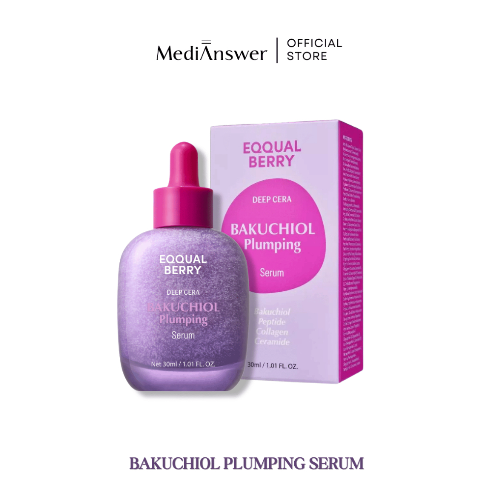 EQQUALBERRY Bakuchiol Plumping Serum 30ml | เซรั่มบาคูชิออล ลดริ้วรอย จากเกาหลีแท้
