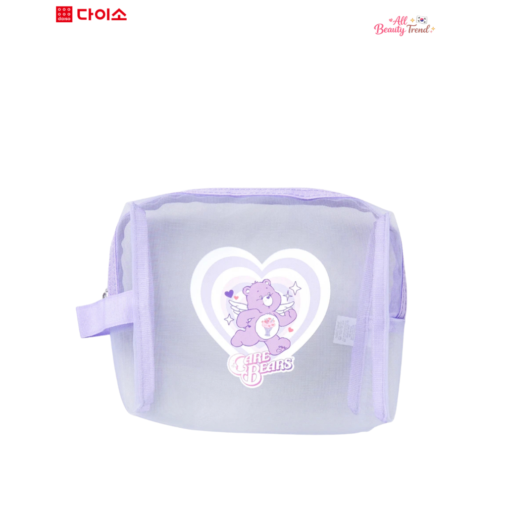 Daiso กระเป๋าเครื่องสำอาง Care bears จากไดโซะเกาหลี  🇰🇷