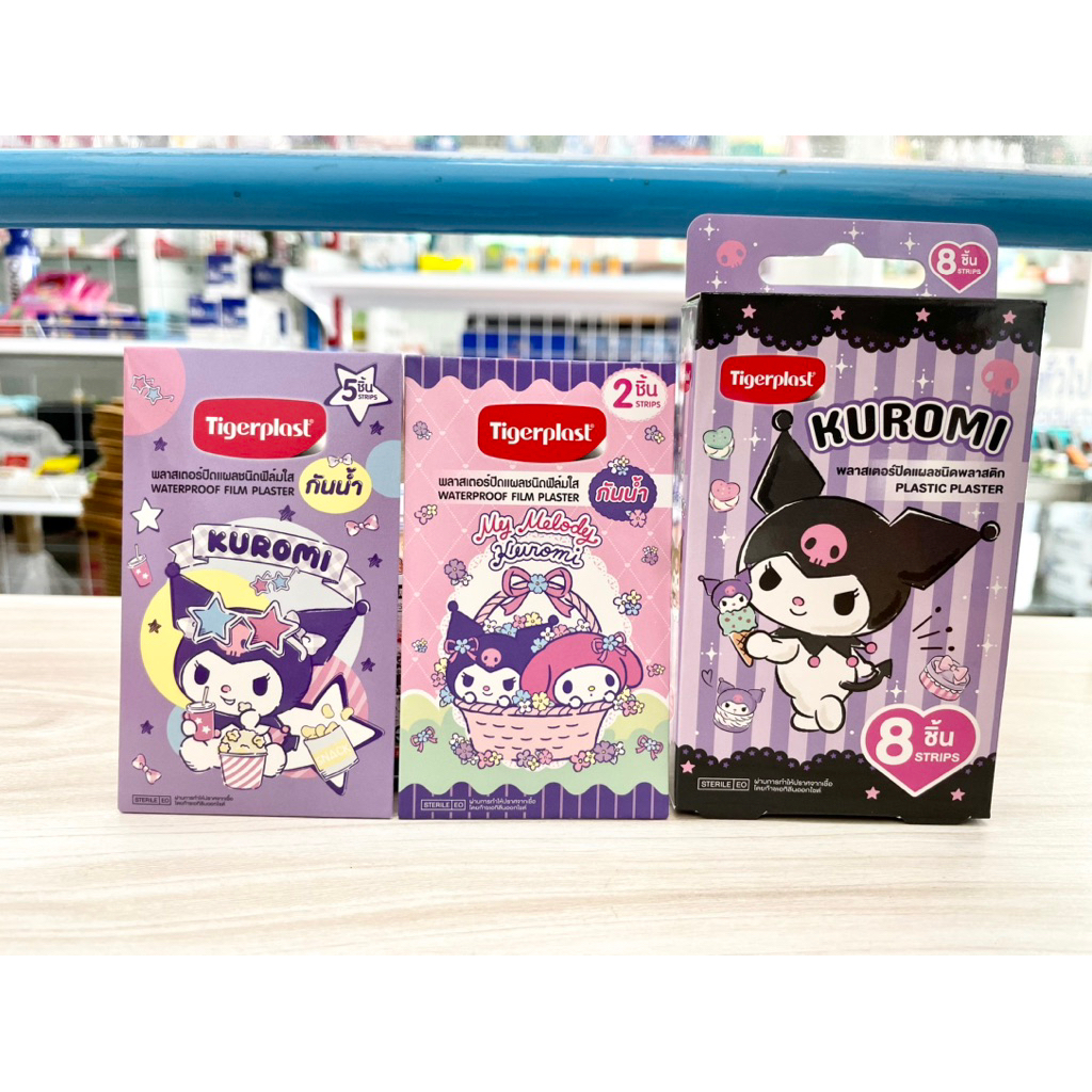 Tigerplast ไทเกอร์พล๊าส มายเมโลดีคุโรมิ พลาสเตอร์ฟิล์มใสกันน้ำ (waterproof film plaster)